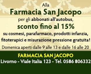Convenzione farmacia San Jacopo livorno